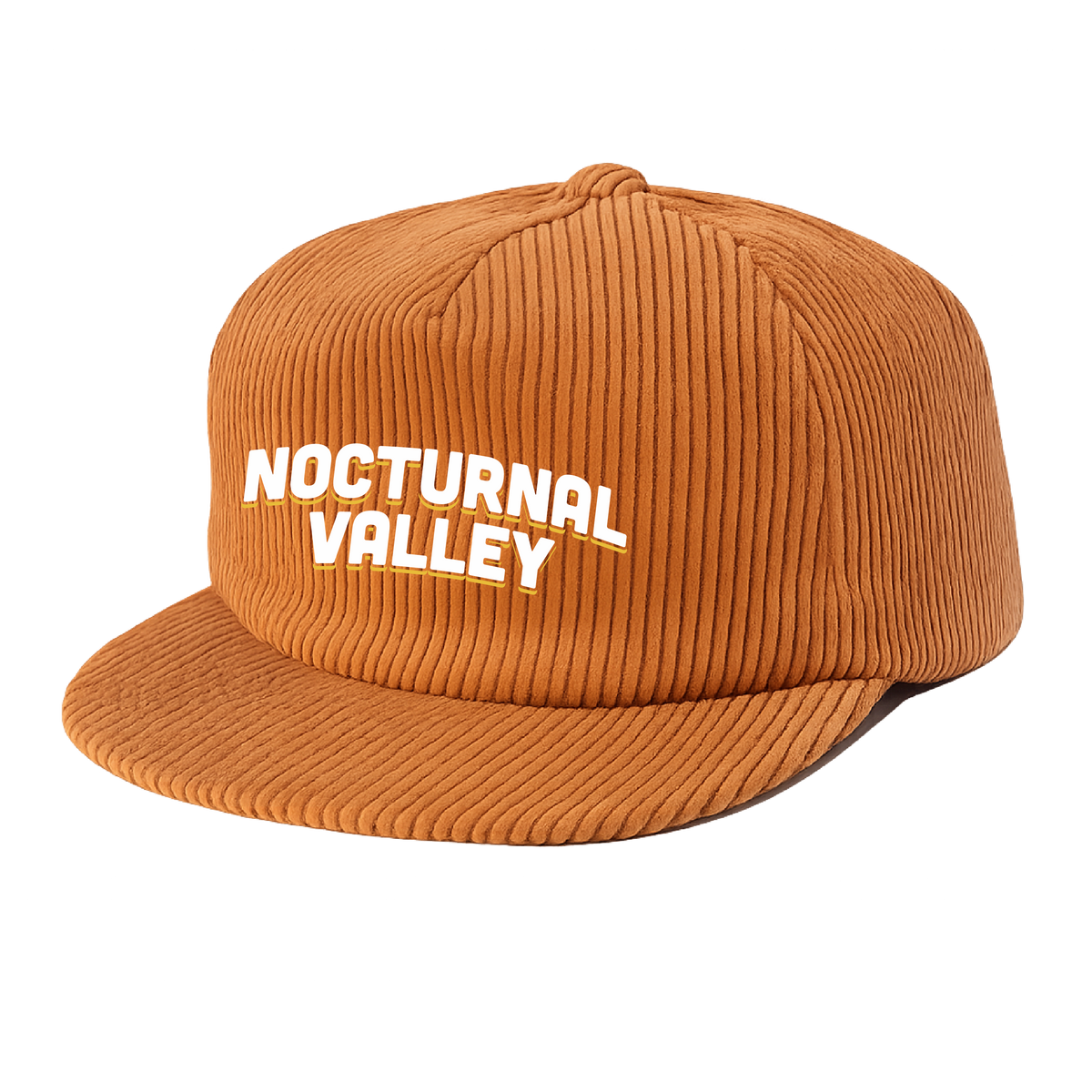 NV ORANGE CORDUROY HAT (FINAL STOCK) - Something Good