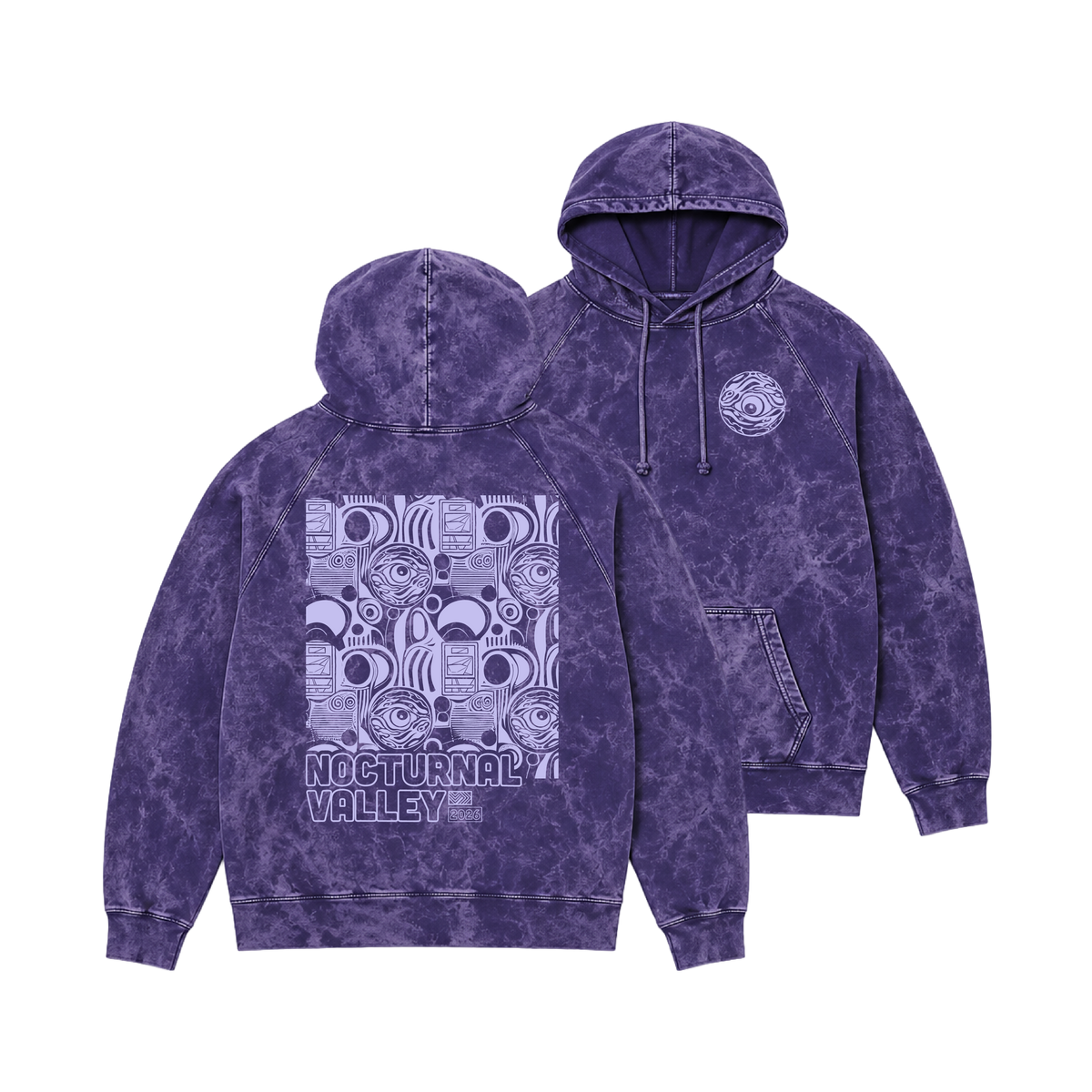 NV Purple Hoodie - Something Good