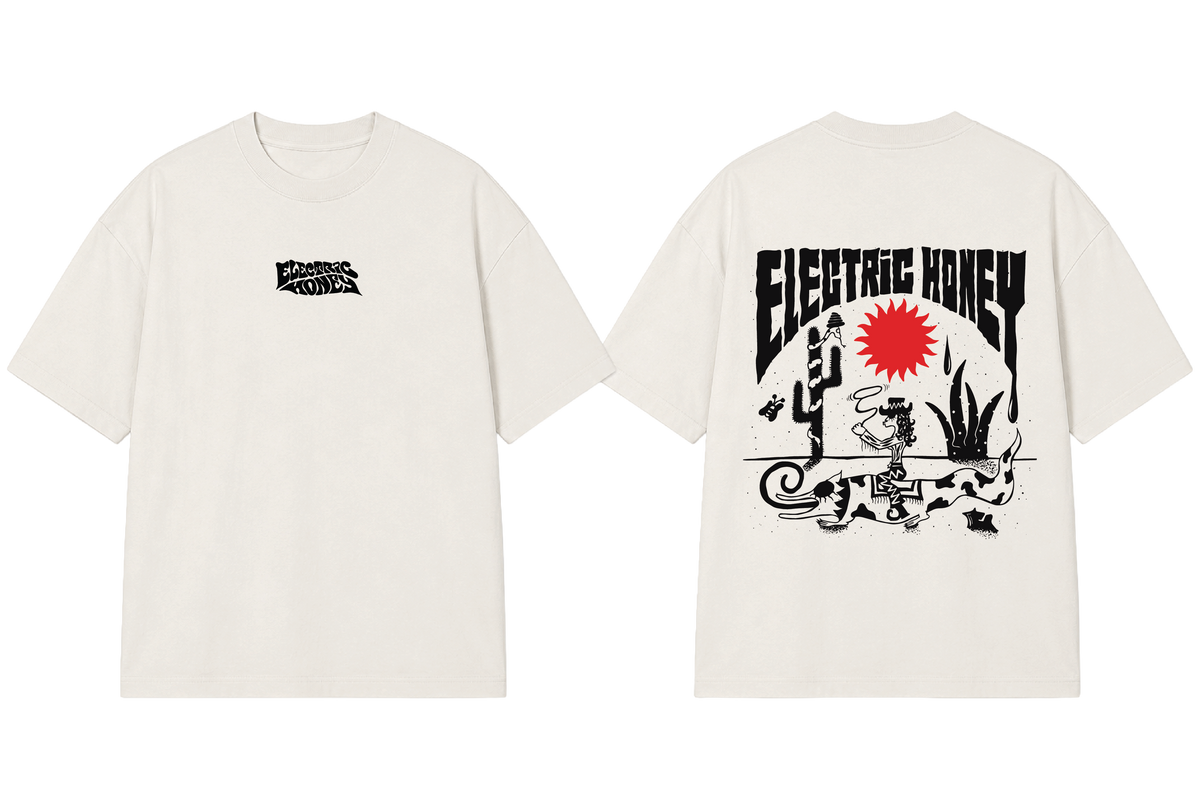 ELECTRIC HONEY CREAM TEE (FINAL STOCK) - Something Good