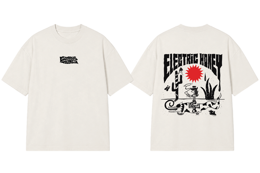 ELECTRIC HONEY CREAM TEE (FINAL STOCK) - Something Good