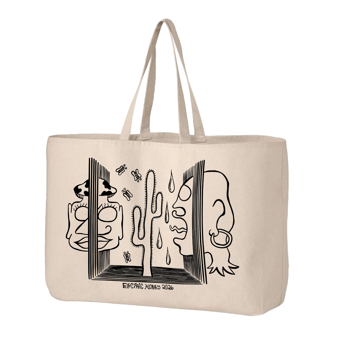 ELECTRIC HONEY TOTE (FINAL STOCK) - Something Good