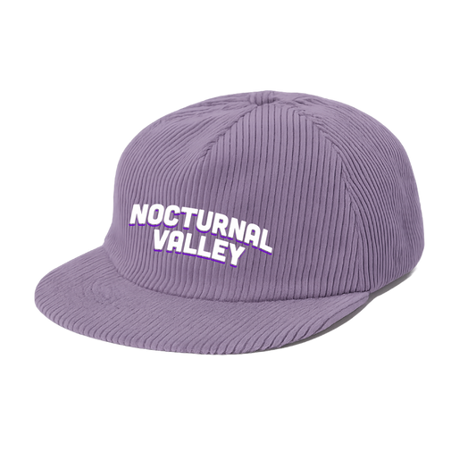 NV PURPLE CORDUROY HAT (FINAL STOCK) - Something Good